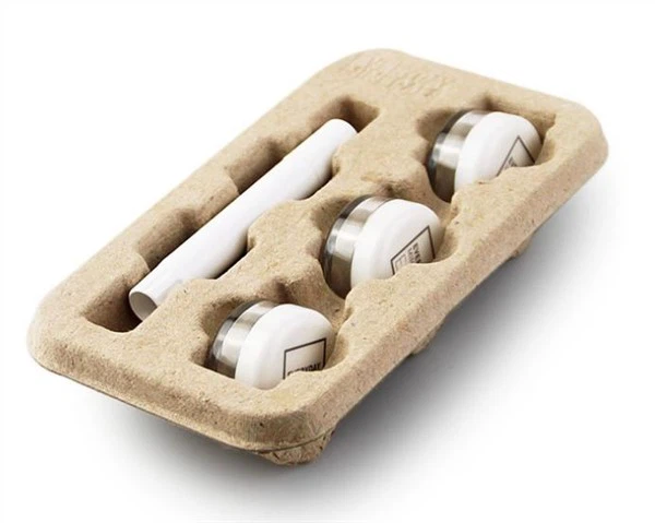 सूट प्रसाधन सामग्री पैकेजिंग के लिए ढाला हुआ फाइबर